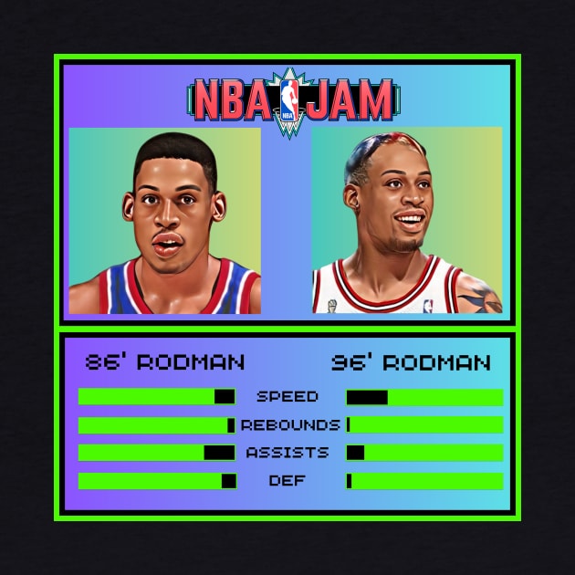 86’ Rodman vs 96’ Rodman - NBA Jam Edition by M.I.M.P.